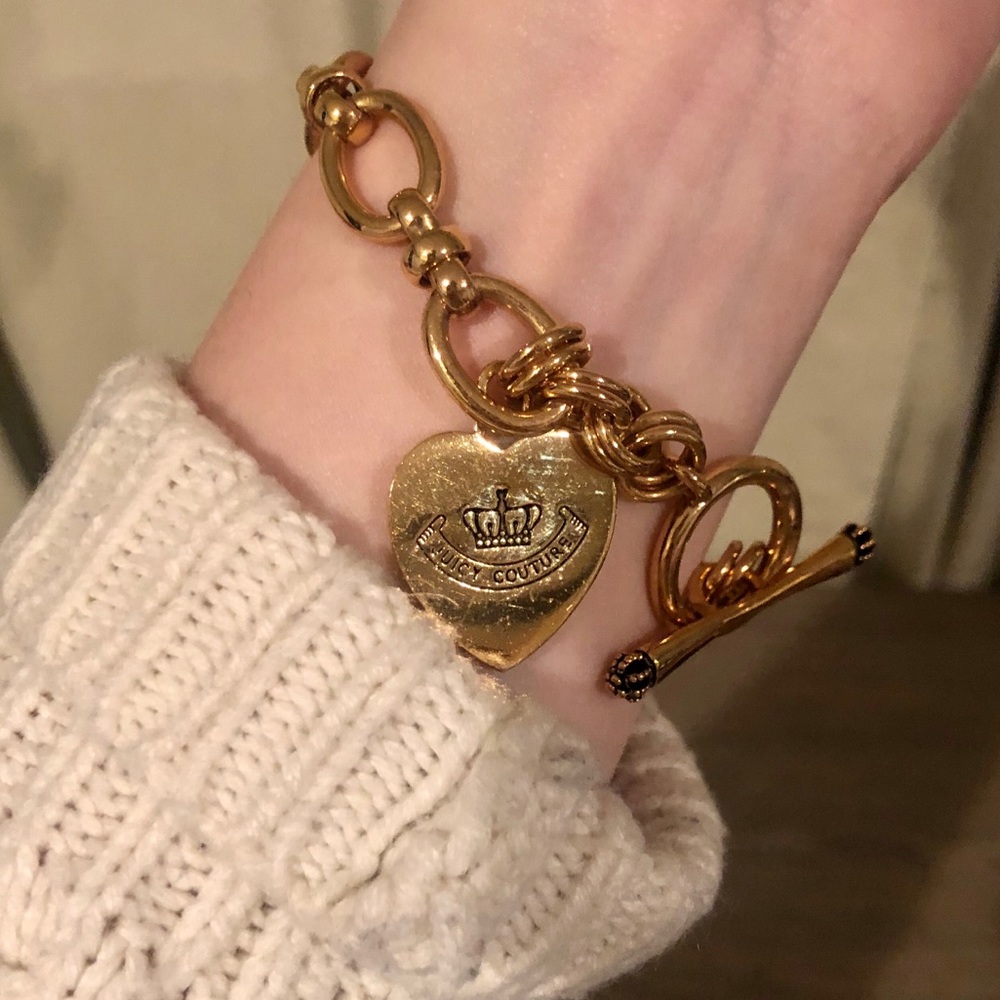 VINTAGE Juicy Couture Gold Starter Bracelet